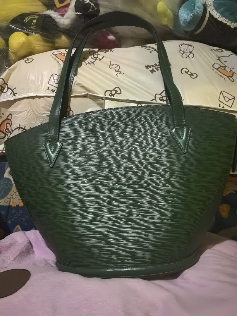 Green Louis Vuitton Epi Leather Shoulder Bag (Category: Luxury Bags & Wallets) located in Quezon City. Submitted by uptrendglam (Listing ID 1446796673, Image 1). Description: - Authentic Green St Jacques Louis Vuitton Shoulder Bag, GM - Made with classic Epi Leather - Ideal for everyday use - Interior is clean - A chic and versatile accessory.