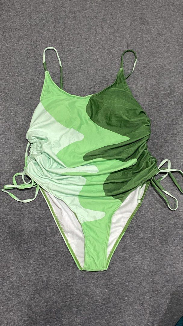 Green Side Rouged One Piece XL Padded (Category: Bikinis & Swimsuits) located in Tanza. Submitted by cerenitycollections (Listing ID 1446834753, Image 2). Description: .