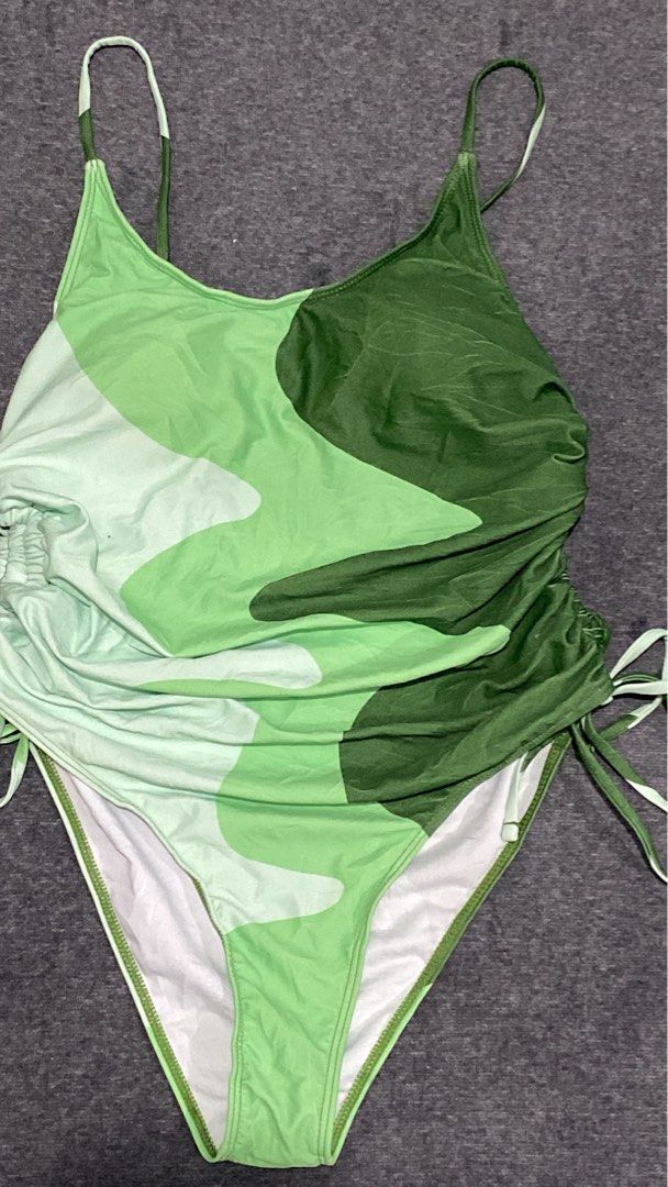 Green Side Rouged One Piece XL Padded (Category: Bikinis & Swimsuits) located in Tanza. Submitted by cerenitycollections (Listing ID 1446834753, Image 3). Description: .