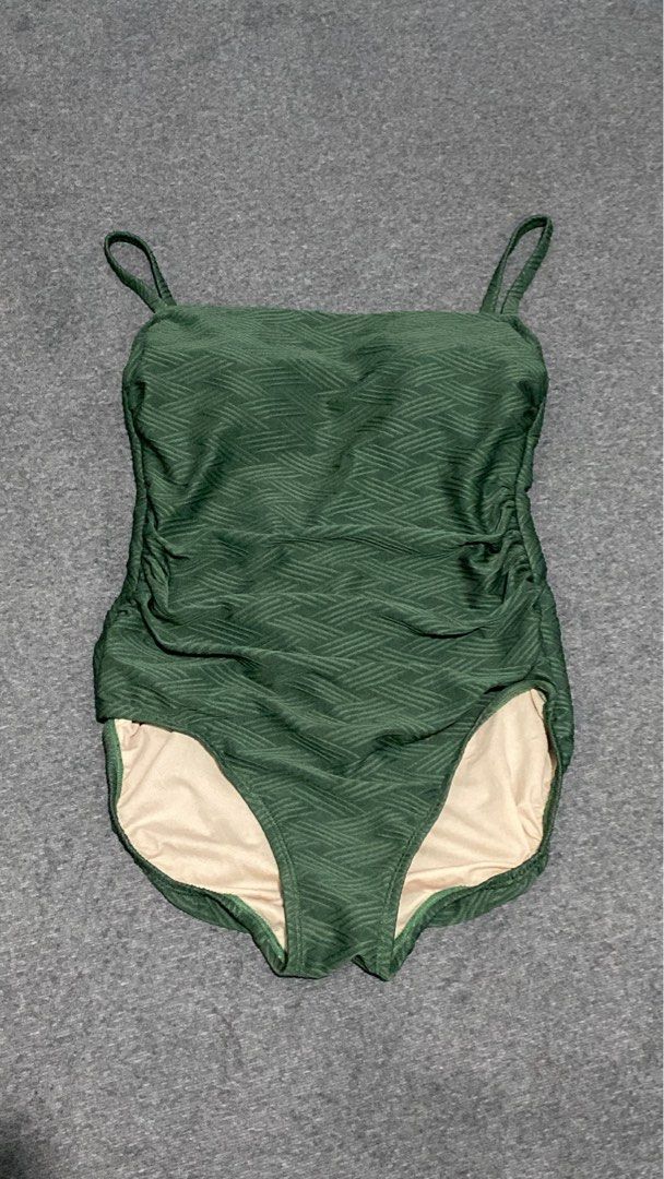 Green Textured Woven Swimsuit Konasol Padded (Category: Bikinis & Swimsuits) located in Tanza. Submitted by cerenitycollections (Listing ID 1446830484, Image 1). Description: see pictures for details.