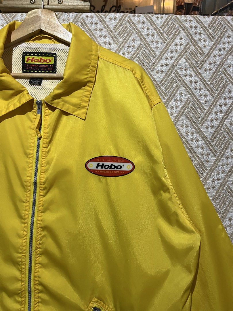 HOBO RIDE JACKET (Category: Coats, Jackets and Outerwear) located in Raub. Submitted by safecloset (Listing ID 1446833708, Image 3). Description: Size XL Pit 25.5 Labuh 30.5 Condition 8.5/10 Boleh refer semua gambar RM20✅.
