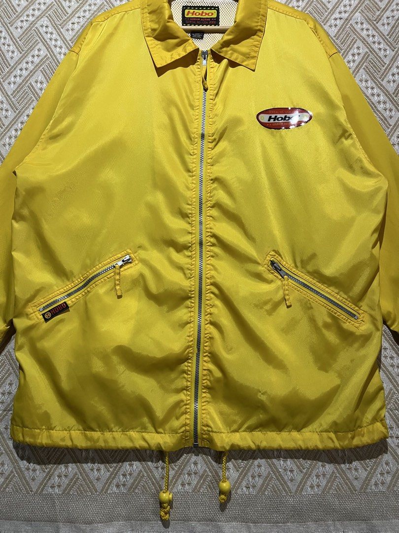 HOBO RIDE JACKET (Category: Coats, Jackets and Outerwear) located in Raub. Submitted by safecloset (Listing ID 1446833708, Image 2). Description: Size XL Pit 25.5 Labuh 30.5 Condition 8.5/10 Boleh refer semua gambar RM20✅.