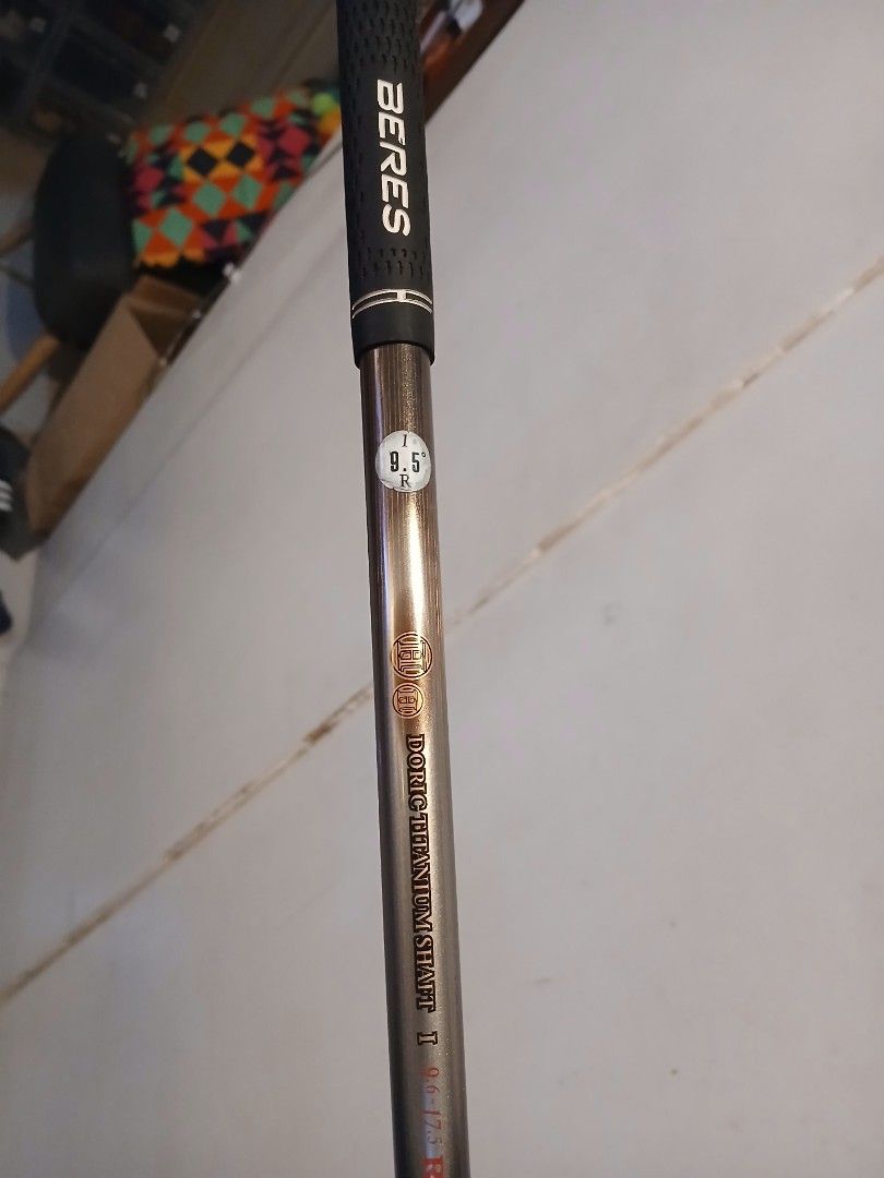 Honma Driver (Category: Golf) located in Marikina City. Submitted by darthvader888 (Listing ID 1446847799, Image 2). Description: - Honma BIG-LB Titanium 300cc driver - Features Beres grip - Shaft has some wear (please check photos).