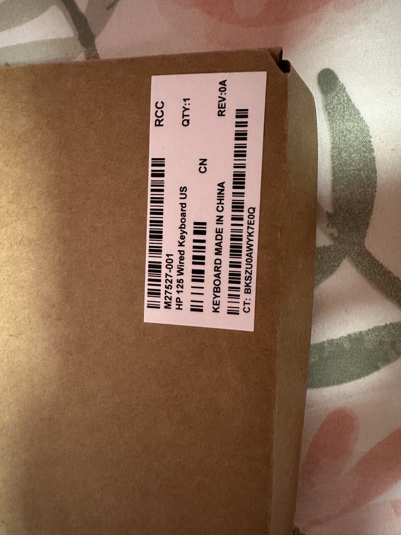 HP 125 Wired Keyboard and Mouse Combo496801718134394882