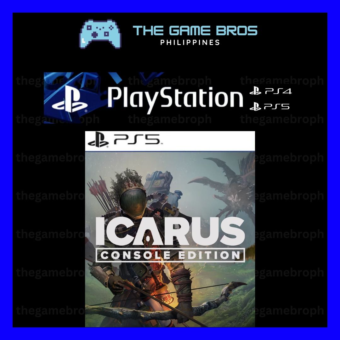 Icarus Console Edition (PS5 Game)(Digital) (Category: PlayStation) located in Manila. Submitted by thegamebroph (Listing ID 1446868541, Image 1). Description: 🔥 FEATURES 🔥 ✅ 100% SAFE and LEGAL games bought from Playstation Store✅ ✅ 100% STABLE and RELIABLE !!! ✅ ✅ Not required to MODIFY your console ✅ ✅ Warranty provided✅ ✅ Instant Delivery*✅ ✅ Simple & Details Installation Guide Provided✅ ✅ 99% of all games available on PlayStation Store✅ htt