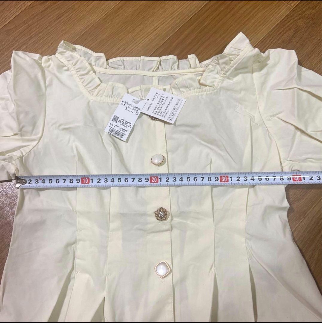 INGNI Broadcloth Peplum Top with Buttons (Category: Dresses) located in Quezon City. Submitted by mdgco (Listing ID 1446816413, Image 2). Description: original price 1500.