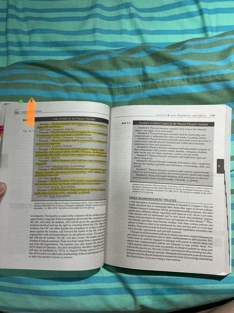 Introduction to Physical Therapy Fifth Edition by Michael A. Pagliarulo (Category: Textbooks) located in Davao. Submitted by rarestone-81e1 (Listing ID 1446823968, Image 2). Description: - Introduction to Physical Therapy, Fifth Edition - Author: Michael A. Pagliarulo - Publisher: Elsevier - Edition: 5th - Condition: Used, with highlighting and sticky notes on some pages. Note: Buyer will shoulder the DF Location: Davao City.