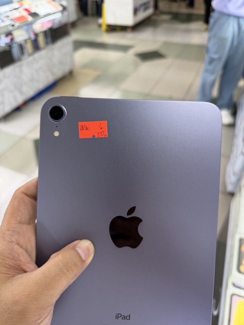 iPad Mini 6 256GB Wifi Only 99%smooth No issues (Category: iPad) located in San Juan City. Submitted by saabangadgetshop (Listing ID 1446729919, Image 2). Description: Onhand | Pre-owned iPad Mini 6 256GB WIFI ONLY NO HIDDEN ISSUES NO HISTORY OF REPAIR 99%Smooth TEST TO SAWA RESET ALL YOU WANT TEST ALL YOU WANT NOT REFURBISHED AUTHENTIC PHONE ALL WORKING (FREE 3UTOOLS) iPhones iPads only 🆓Freebies ✅Charger ✅Case ✅Tempered Mode of Payment : ⬇️ ▪️