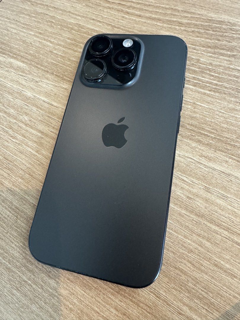 Iphone 16 Pro - 128 GB Black Titanium (Category: iPhone 16 Series) located in Manila. Submitted by moqui051915 (Listing ID 1446729328, Image 1). Description: Iphone 16 Pro 128 GB Black Titanium Very good condition (no dents and scratches) With type c cord for the charger Purple Case with Magsafe RFS: bought a new phone For meetup anywhere in Pasig, BGC or Makati .