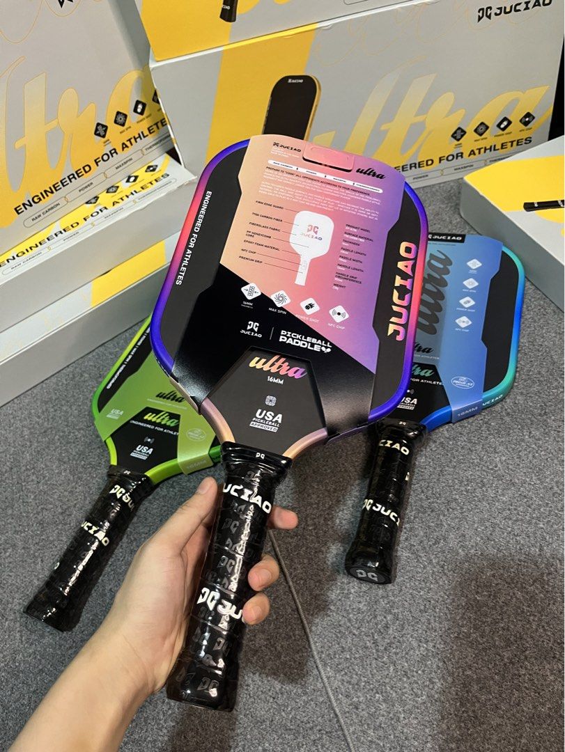 JUCIAO ULTRA GEN3 PICKLEBALL PADDLE (Category: Racket and Ball Sports) located in Manila. Submitted by jovannah (Listing ID 1446007601, Image 1). Description: Brandnew with box.
