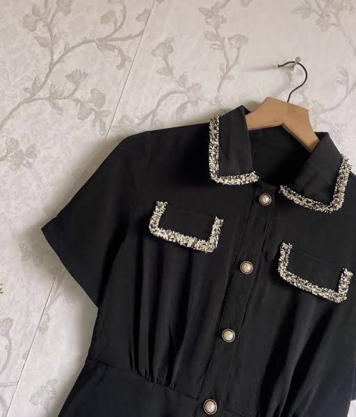 Korean Dress (Category: Dresses) located in Paranaque City. Submitted by mitty.storm (Listing ID 1446791035, Image 2). Description: Small to Medium.