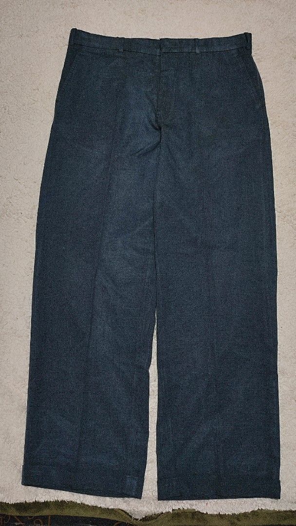 Le Coq by DELS Dark Blue Trousers (Category: Other Bottoms) located in Manila. Submitted by anthonig (Listing ID 1446794447, Image 1). Description: - Dark blue trousers from Le Coq by DELS. Length: 40 inches Width: 34 inches Hem: 9 inches Price: 300 pesos Condition: 9/10 Issues: none PM if interested or for inquiries Meetups within MANILA only Can do shipping at buyers expense.
