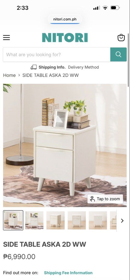 LF Bedside Table with Drawer (Category: Tables & Sets) located in Las Pinas. Submitted by ookaythrift (Listing ID 1446783487, Image 2). Description: hi! i’m LF a bedside table in any color :—) my only preference is that it has 1-2 drawers and costs no more than ₱1,500 used is fine! thank you very muchhh loc: bfrv, las piñas.