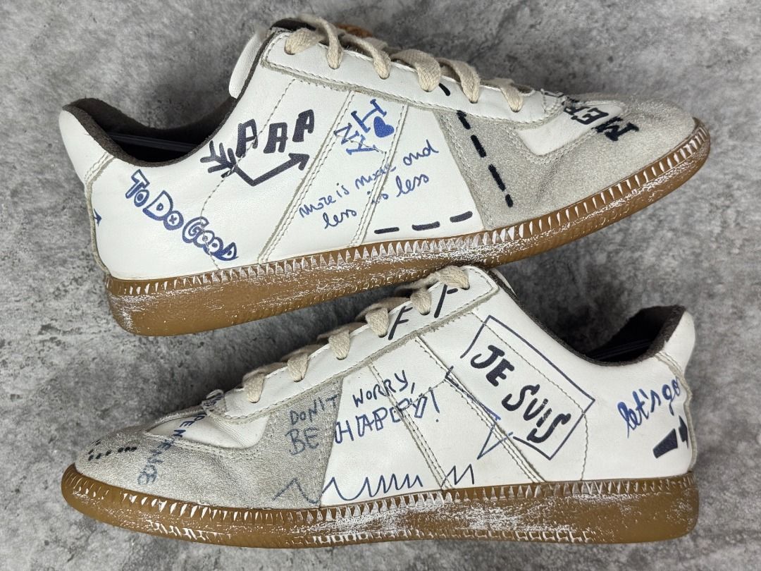 Maison Margiela Graffiti replica (Category: Sneakers) located in Aloran. Submitted by rymans (Listing ID 1445748705, Image 2). Description: Maison Margiela Graffiti replica 36eu 5.5 to 6us womens 8/10 condition 1380 +SF Can do COP via LBC (DP needed minimum of 300).
