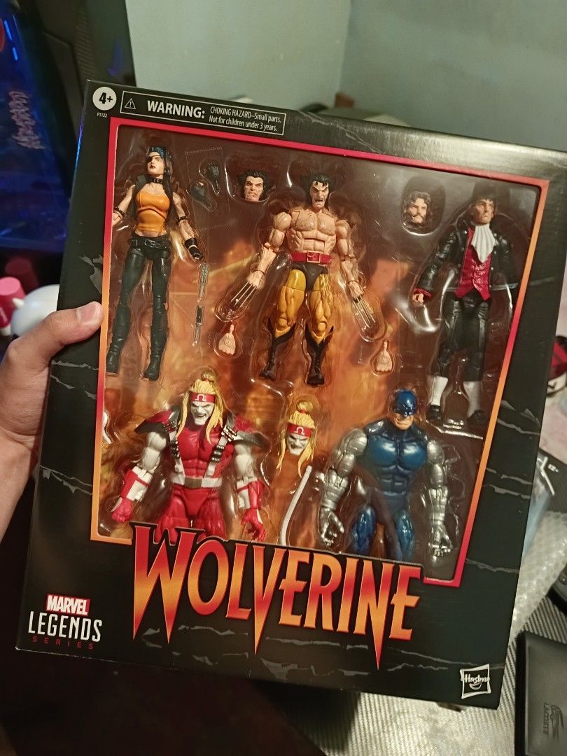 Marvel Legends Wolverine (Category: Figurines & Statues) located in Dasmarinas. Submitted by c.aictv (Listing ID 1446835392, Image 1). Description: Marvel Legends Wolverine 5 pack Price: 7,000 Condition: MISB This is from my personal collection, What you see is what you get. Please manage expectations, packaging / boxes are not perfect due to age and/or shelfware. No dibs, first to pay gets the items, I reserve the right to choose my buyer. Cavit