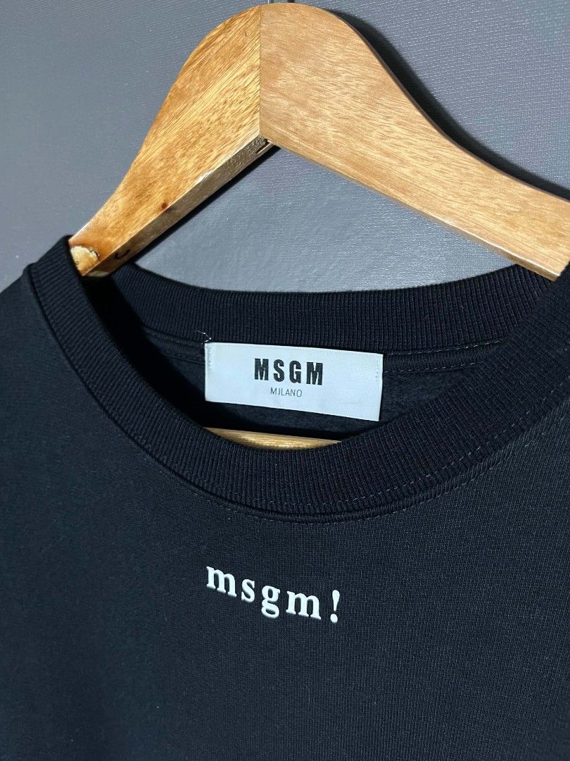 MSGM fake longsleeve long dress (Category: Dresses) located in Bacolod City. Submitted by thriftedlifestore (Listing ID 1446895083, Image 3). Description: Condition: Excellent Dimension: 26W 37L Sleeve 30 Issue:None Color rate: 9/10.