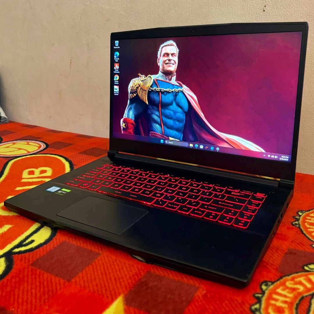 MSI Gaming GTX 1650 16gb Nvme SSD I5 GF63 thin tt Laptop I7 Asus Rog Ryzen tuf Nvidia intel core 2060 (Kategori: Laptop) berada di Jakarta Timur. Dikirim oleh Golaptop.id (ID iklan 1446876908, Gambar 1). Deskripsi: Serius Langsung WA Misi gan ane Mau jual leptop Msi Katana GF63 9SC Spek : - intel Core i5 9300H - 16gb ddr4 ram - 512gb SSD * Nvidia GTX 1650 4gb Windows 11 64bit Sisanya bisa cek google Aplikasi komplit : Ms.office , Photoshop, DLL &