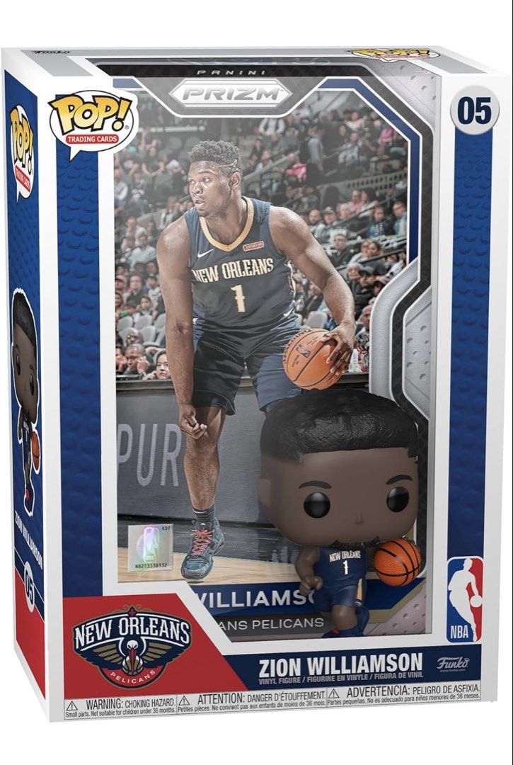 Nba Funko pop Zion Williamson (Category: Designer & Blind Box Toys) located in San Fernando. Submitted by collecatoy (Listing ID 1446846574, Image 1). Description: .