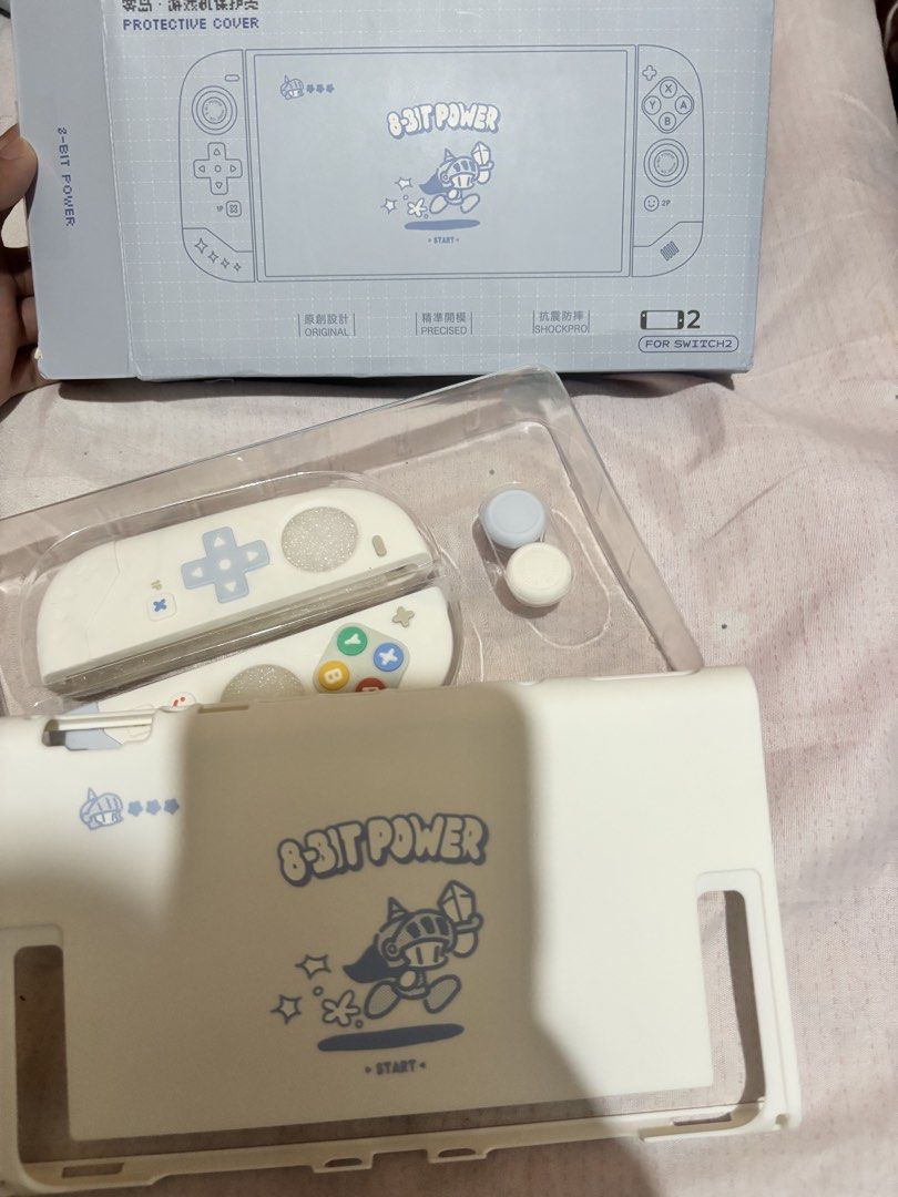 Nintendo Switch 2 Case (Category: Controllers) located in Cainta. Submitted by kylopez (Listing ID 1446910612, Image 1). Description: 8-BIT POWER Protective Cover & Joy-Con Grips for Nintendo Switch 2 Used once, bought for 1,380 MOP: Gcash/Bank Transfer MOD: J&T/SDD.