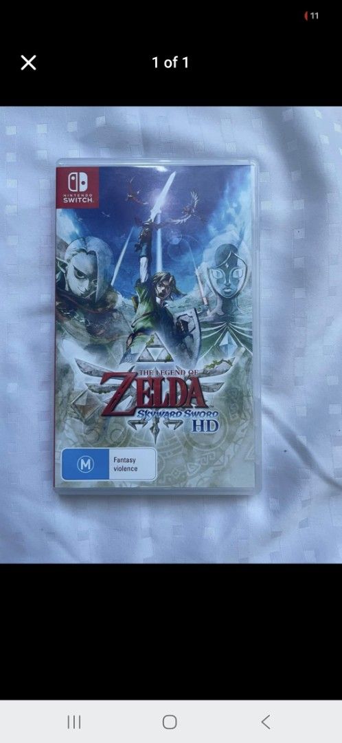 Nintendo Switch Games (Category: Nintendo) located in Manila. Submitted by wsaenotsock (Listing ID 1446764946, Image 2). Description: Sold as bundle! * Pokemon Sword * Zelda Skyward Sword HD * Jojo's Bizarre Adventure All-Star Battle Royale * God Eater 3 Meetup around PGH or LRT-1 stations..