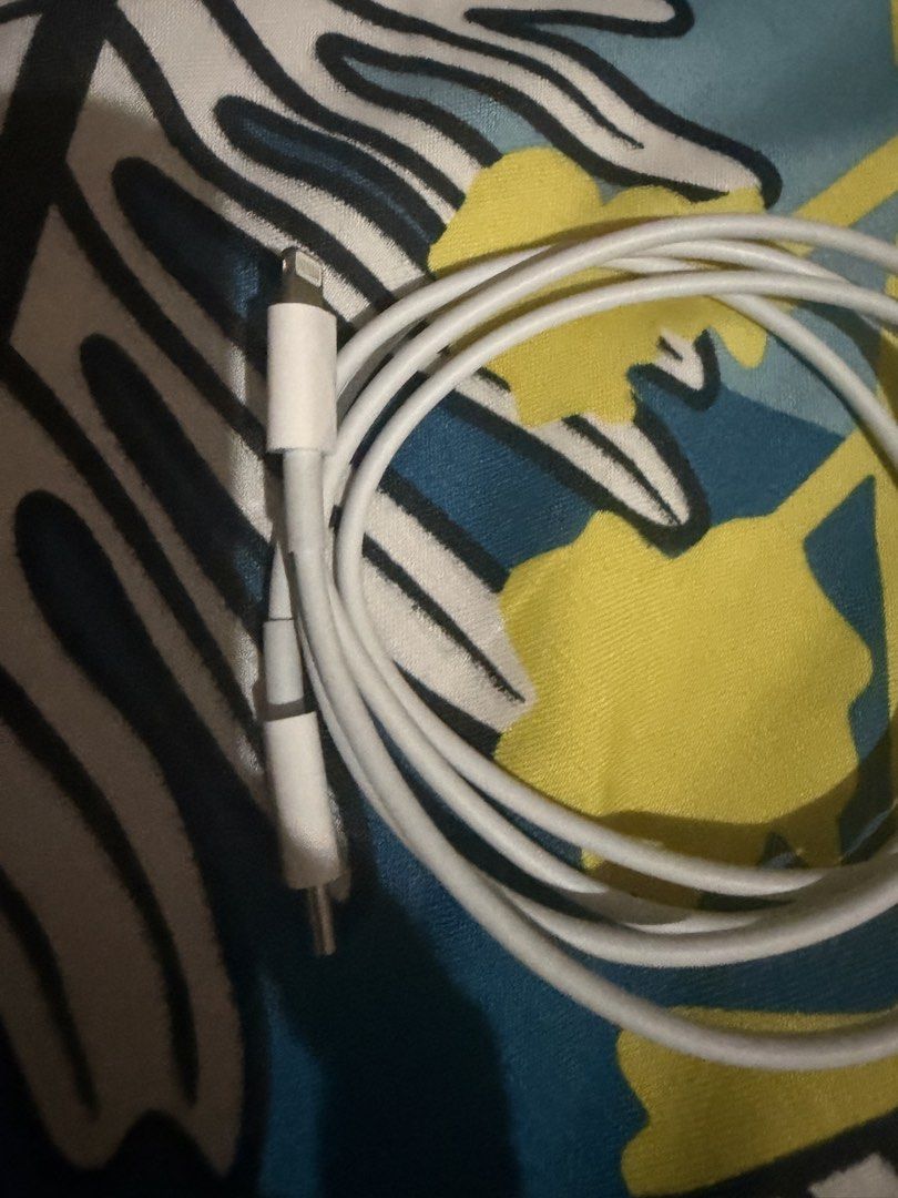 Original Apple Charger- USB C to Lighting Cable (Category: Chargers & Cables) located in San Pedro. Submitted by AuthenticBrandedItems (Listing ID 1446898077, Image 2). Description: Used only for testing.