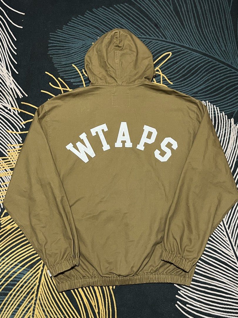 Pleasures Fleece Jacket & WTAPS Hooded Jacket Bundle (Category: Coats, Jackets and Outerwear) located in Baguio. Submitted by hustleeciti (Listing ID 1446748075, Image 1). Description: As pack Deal: - Jacket 1: Pleasures blue plaid fleece jacket with zip-up front and chest pocket. Medium on tag fits like large Dimensions: 28x23 Price :2800 - SOLD - Jacket 2: WTAPS khaki hooded jacket featuring a full zip and a large WTAPS embroided on the back. S