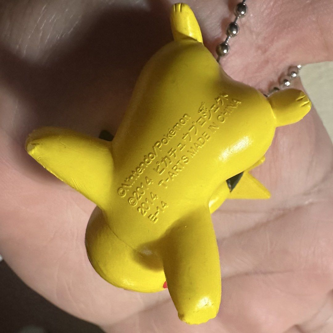 Pokemon Pikachu Winking Keychain (Category: Character Goods) located in Quezon City. Submitted by randomtoychests (Listing ID 1446905397, Image 2). Description: .