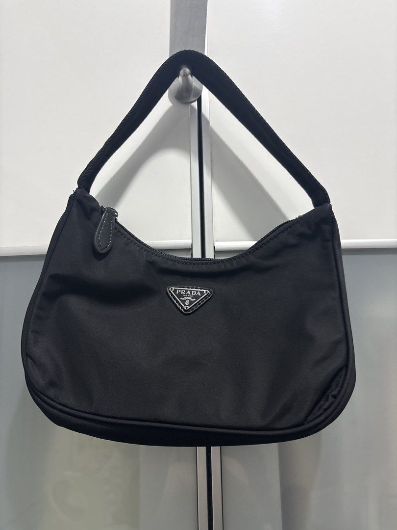 Prada Black Nylon Shoulder Bag (Category: Luxury Bags & Wallets) located in Pasig City. Submitted by myprelovedcollectibles (Listing ID 1446827619, Image 1). Description: .