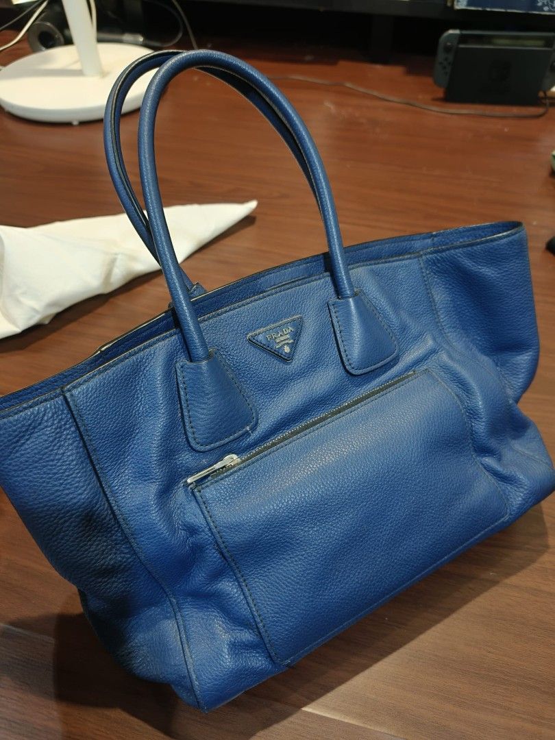 Prada Vitello Phenix bag, Luxury, Bags & Wallets on Carousell