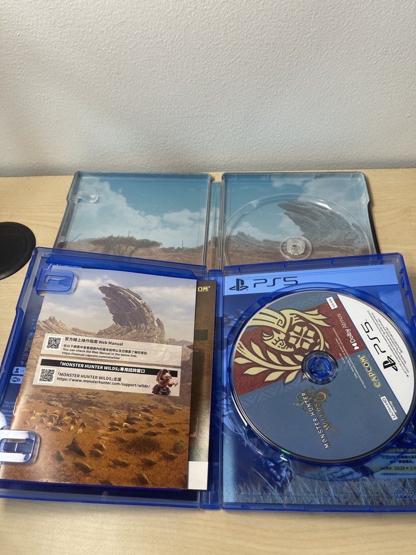 PS5 Monster Hunter Wilds Steelbook Edition Scratchless (Category: PlayStation) located in Pasig City. Submitted by tjfindspreloveditems (Listing ID 1446820417, Image 3). Description: 🎮 FOR SALE: Monster Hunter Wilds Steelbook Edition (PS5) 💰 ₱1,890 ✨ Scratchless ✨ Includes Steelbook Case ✨ Tested and working ✨ Excellent condition Hunt massive monsters in the ever-changing Forbidden Lands in the latest entry of the Monster Hunter series. Craft p