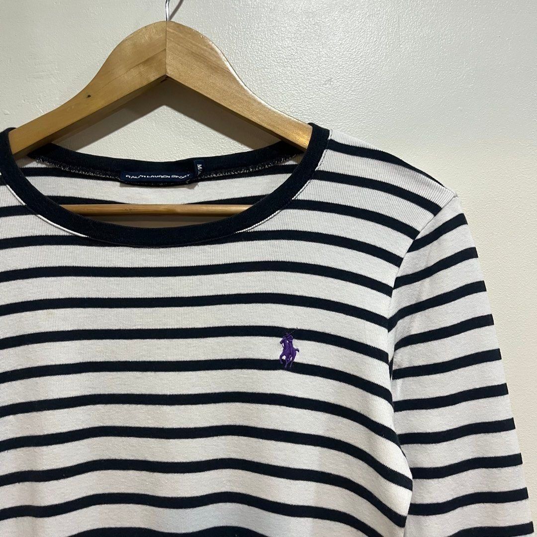 Ralph Lauren Knitted Longsleeve (Category: Longsleeves) located in Taytay. Submitted by second_couturecache (Listing ID 1446838336, Image 3). Description: May stains, barely noticeable. Not sure if removable yung stain since hindi ako expert sa laundry. Dimension Width: 16.5 Inches Length: 25 Inches First to pay basis and payment first. Delivery shouldered by buyer: Lalamove, J&T, or Flash Express. No rush shipping. Location: Taytay, Rizal.
