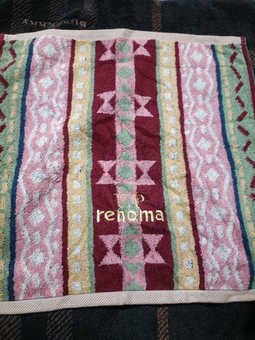 Renoma face towel (Category: Bedding & Towels) located in General Santos City (Dadiangas). Submitted by japan-ukay (Listing ID 1446872900, Image 1). Description: .