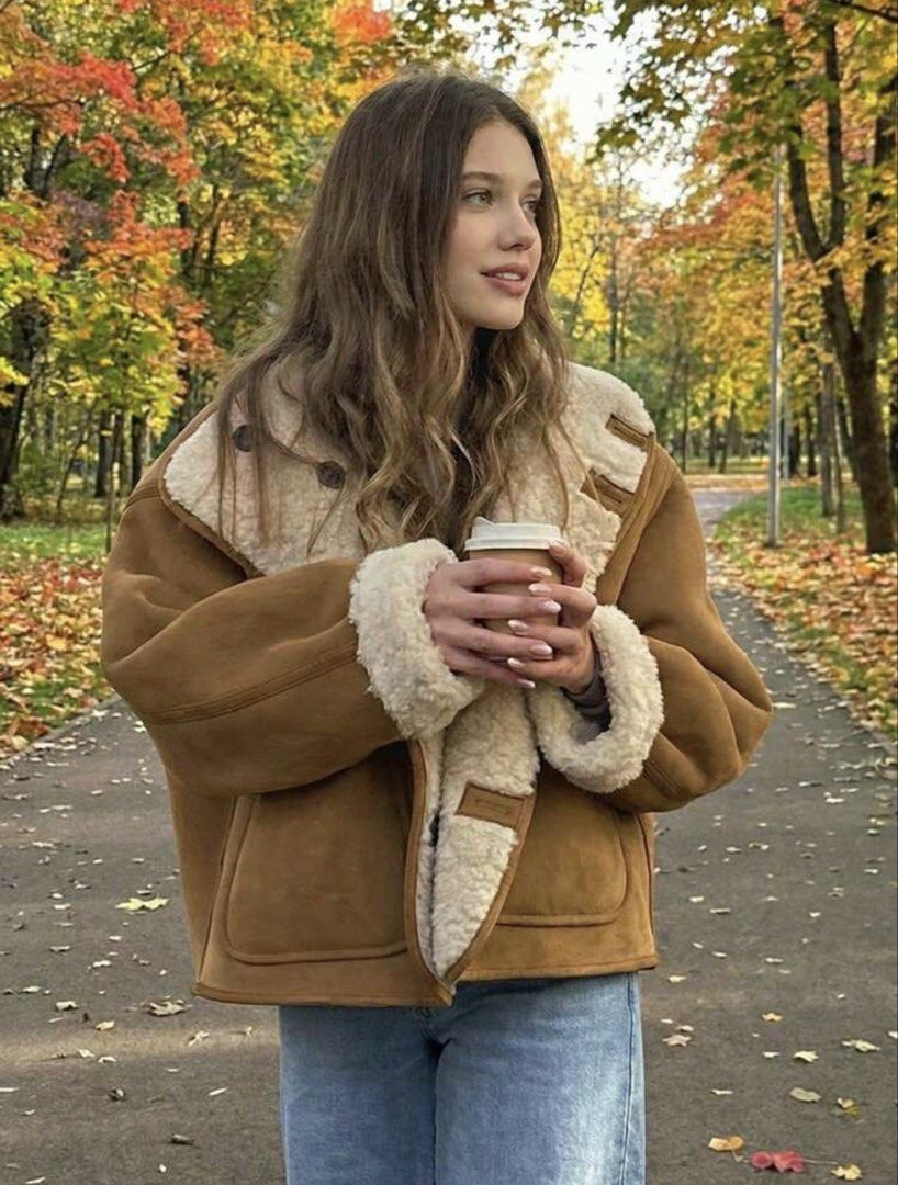Zara dupe Reversible Suede Fleece Shearling Winter Jacket (Category: Coats, Jackets and Outerwear) located in Manila. Submitted by tierramodaph (Listing ID 1446756593, Image 1). Description: .