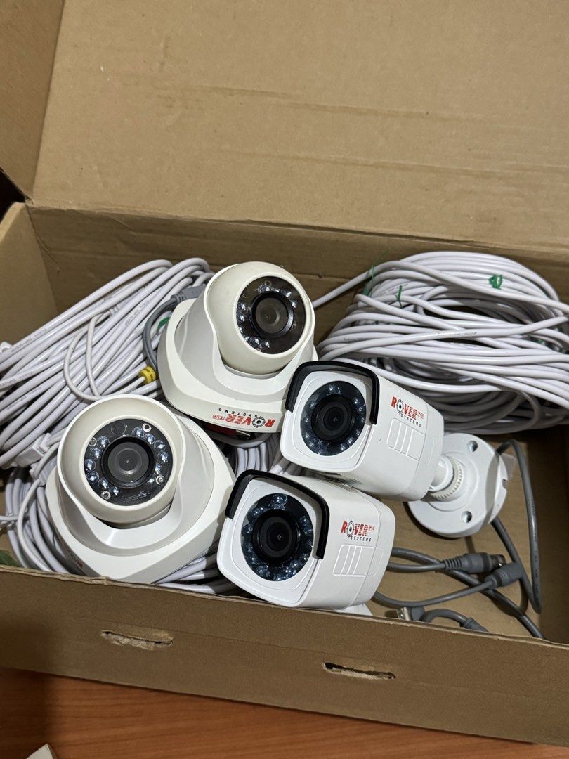 ROVER 8ch CCTV CAMERA KIT w/ 2TB Hard Drive (Category: Security Systems & CCTV Cameras) located in Las Pinas. Submitted by whatswithkristoff (Listing ID 1446810254, Image 1). Description: FOR SALE | ROVER 8ch CCTV CAMERA KIT w/ 4 Cameras and 2TB Hard Drive. Complete set. Upgradeable to 8 Cameras since DVR is 8 Channels. Good as New. Used only for few months. Plug n Play. It comes with 2TB Hard Drive that can record 3 weeks of footages continuousl