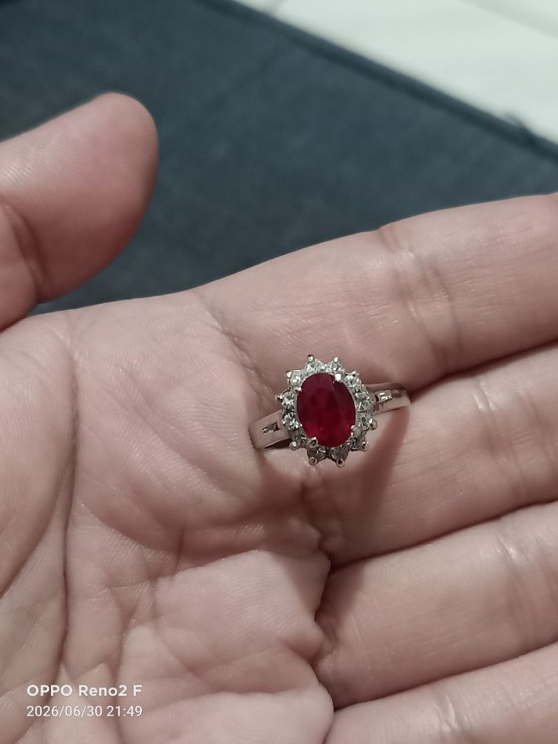 Ruby Ring (Category: Rings) located in Las Pinas. Submitted by chariepadilla (Listing ID 1446862730, Image 2). Description: Size 7.