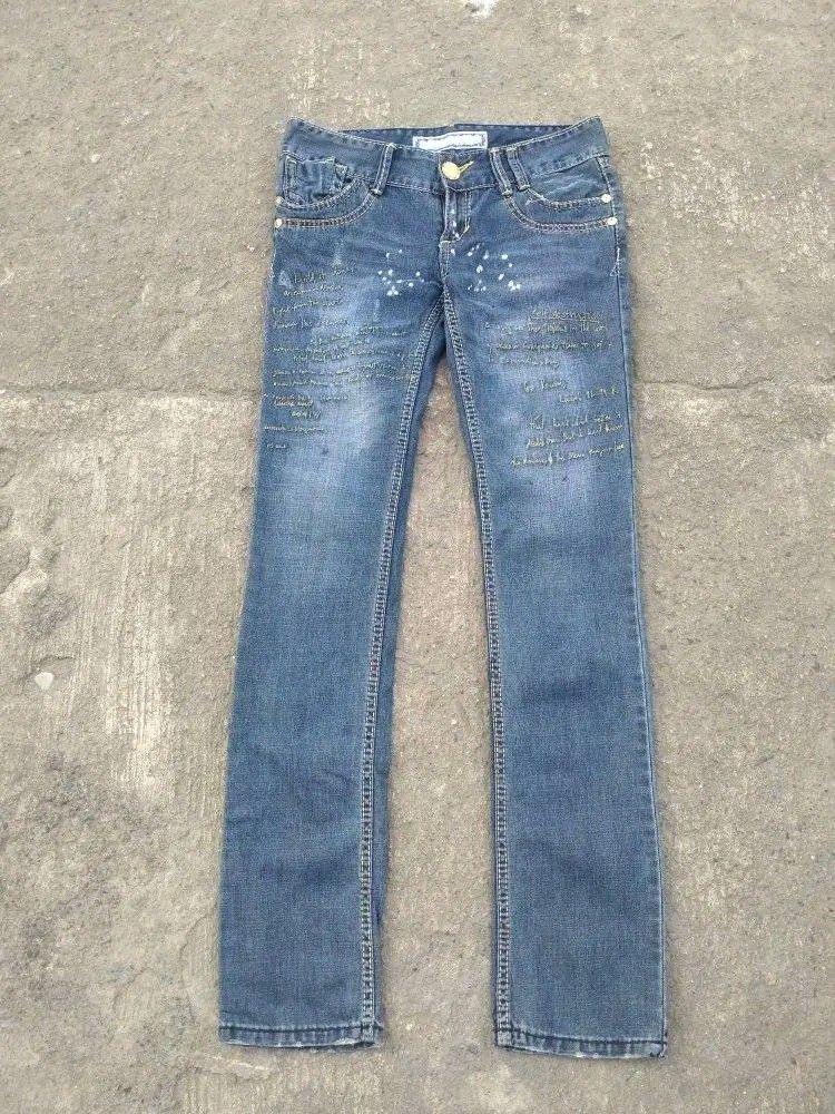 Salad low rise embroidered jeans (Category: Jeans) located in Guiguinto. Submitted by selected_3rp (Listing ID 1446821552, Image 2). Description: salad low rise embroidered jeans size 26 w 38 l no issue pm.