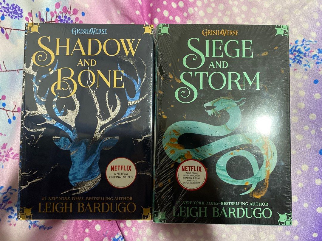 Shadow and Bone & Siege and Storm by Leigh Bardugo - Hardbound (Category: Storybooks) located in Batangas. Submitted by jiijii07 (Listing ID 1446910883, Image 1). Description: Shadow and Bone HB - 600 Siege and Storm HB - 600 Take both - 1100.