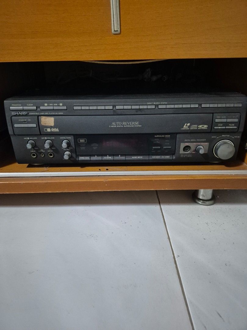 Sharp Stereo System (Category: Soundbars, Speakers & Amplifiers) located in Singapore. Submitted by mysticlion.9cec5d (Listing ID 1446835875, Image 1). Description: not working need repair .