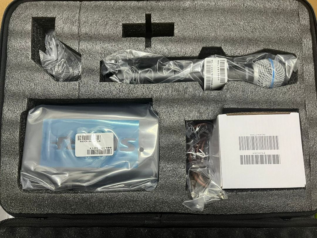 Shure BLX Premium Wireless Microphone System497021656530298881