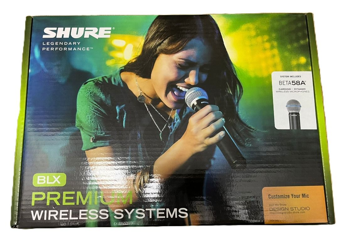 Shure BLX Premium Wireless Microphone System