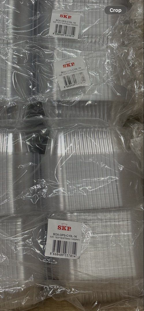 SKP Clear Plastic Food Container496627354583050244
