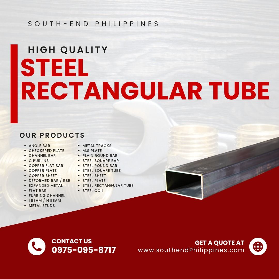 Steel Rectangular Tube / Hollow Structural Section / Steel Frame (Category: Everything Else Others) located in Caloocan City. Submitted by lauda_southend (Listing ID 1446746873, Image 1). Description: 𝕆ℕ 𝕊𝕋𝕆ℂ𝕂 – ℍ𝕚𝕘𝕙-ℚ𝕦𝕒𝕝𝕚𝕥𝕪 𝕀𝕟𝕕𝕦𝕤𝕥𝕣𝕚𝕒𝕝 & ℂ𝕠𝕟𝕤𝕥𝕣𝕦𝕔𝕥𝕚𝕠𝕟 𝕄𝕒𝕥𝕖𝕣𝕚𝕒𝕝𝕤 𝕃𝕠𝕠𝕜𝕚𝕟𝕘 𝕗𝕠𝕣 𝕢𝕦𝕒𝕝𝕚𝕥𝕪 𝕔𝕠𝕟𝕤𝕥𝕣𝕦𝕔𝕥𝕚𝕠𝕟 𝕒𝕟𝕕 𝕙𝕒𝕣𝕕𝕨𝕒𝕣𝕖 𝕞𝕒𝕥𝕖𝕣𝕚𝕒𝕝𝕤? 𝕎𝕖 𝕤𝕦𝕡𝕡𝕝𝕪 𝕒 𝕨𝕚𝕕𝕖 𝕣𝕒𝕟𝕘�