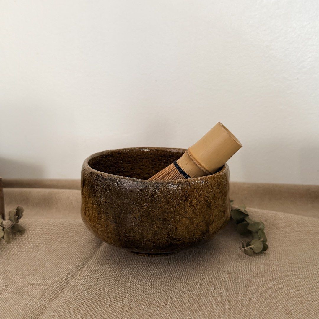 Stoneware Chawan | Matcha Bowl (Category: Coffee & Tea Tableware) located in General Trias. Submitted by curated.stoneware.ph. (Listing ID 1446804110, Image 2). Description: MOSS & ESPRESSO GLAZE A • 4.5 × 3 inches - ₱295 B • 4.25 × 3 inches - ₱295 💬 send us a DM to claim ⏳ Reservations are valid for 24 hours only. 📸 Colors may vary slightly due to lighting. 📦 Shipping: • Nationwide via J&T Express • Lalamove pickup available from Cavite Kindl