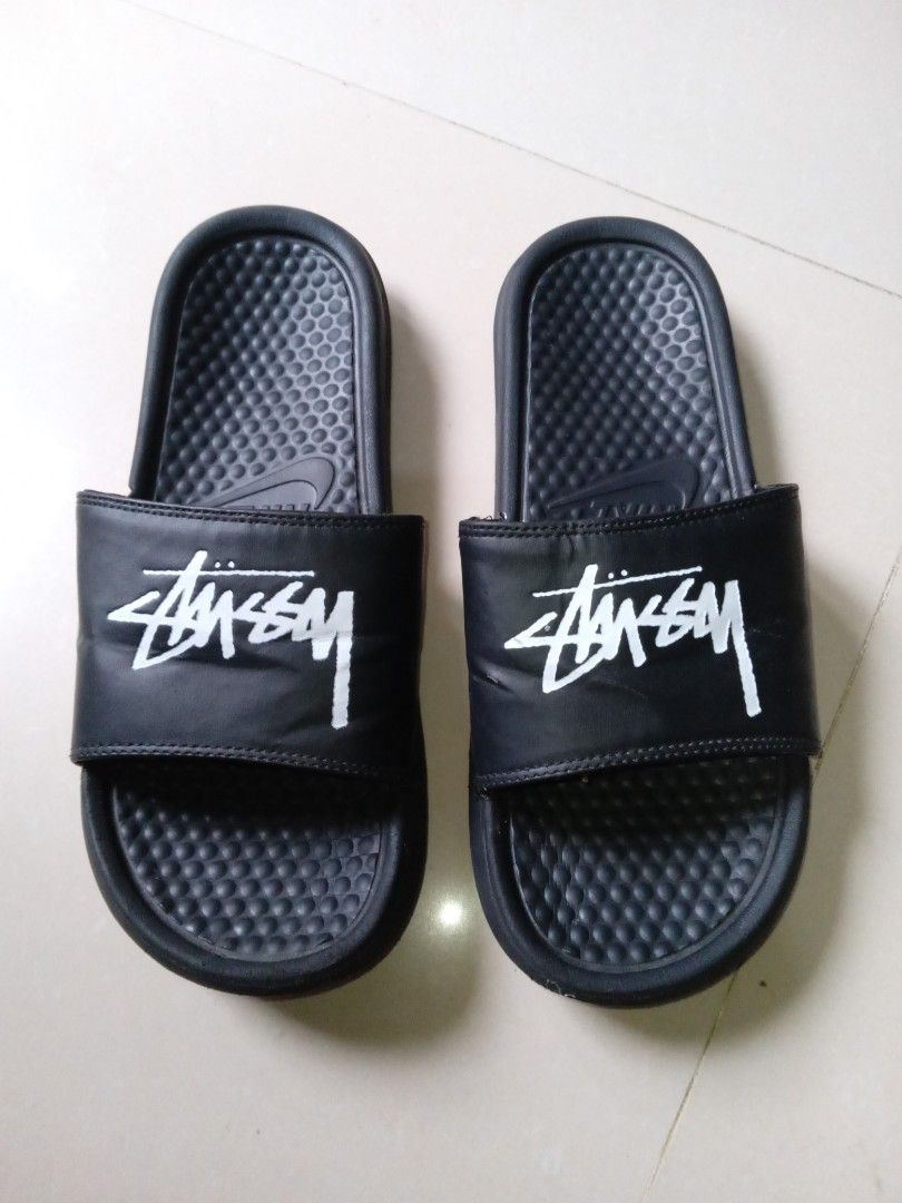 Stussy x nike benassi (Category: Slippers & Slides) located in Akbar. Submitted by bethlehema07352 (Listing ID 1446730079, Image 1). Description: .