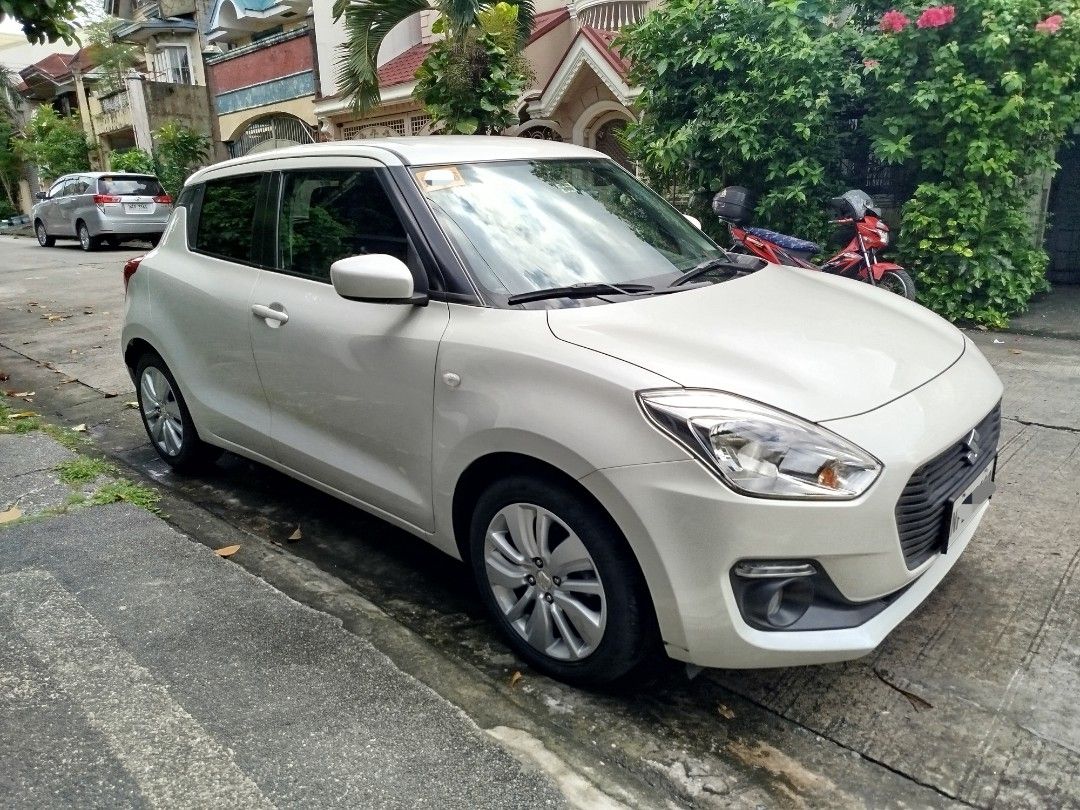 Suzuki Swift 1.2 (A) (Category: Used Cars) located in Quezon City. Submitted by crci12 (Listing ID 1378178851, Image 1). Description: 2020 Suzuki Swift GL 1.2 CVT - In very good running condition (everything is working properly) - Very fuel efficient - Cold aircon - Currently at 34k+ kms original mileage - Complete service records since day 1 - Complete original documents including deed of sale from 1st owner to me (I am the 2nd owner but documen