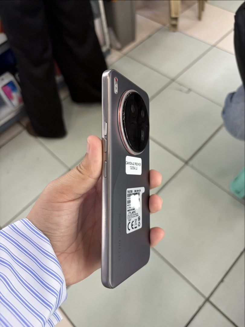 Tecno Camon 40 Premier 5G 256gb FU No issue (Category: Android Others) located in San Juan City. Submitted by javedsgadgetshop (Listing ID 1446812457, Image 2). Description: WE BUY AND SELL SO PWEDE MAGBINTA OR SWAP ! INSTALLMENT OPTIONS : SPAY LATER / GGIVES / CREDIT CARD / SKYRO / HOMECREDIT (BRANDNEW) Quick Specs : 13,999 💵 Tecno Camon 40 Premier •256gb •NTC Variant •Good batt health •Factory Unlock •95% Smoothness •No hidden issue | No Repai
