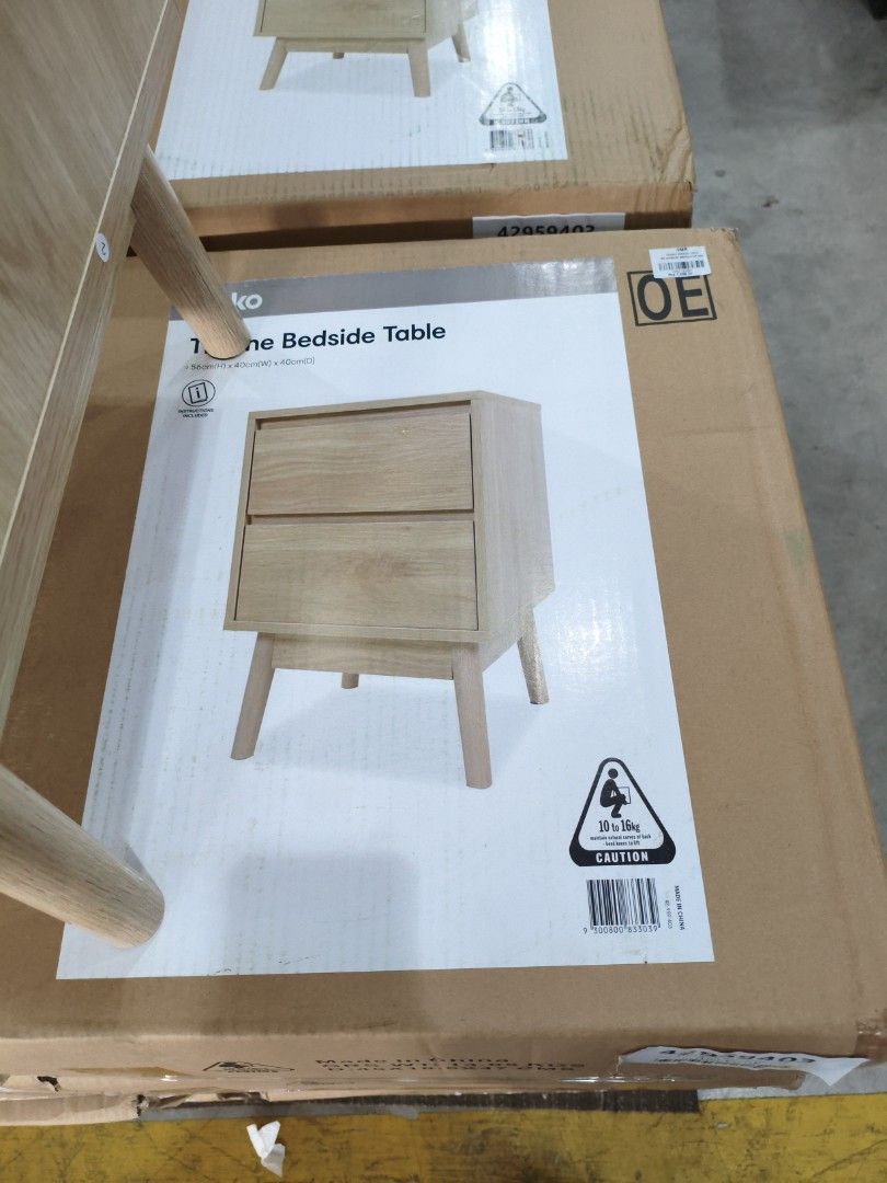 THORNE BEDSIDE TABLE (Category: Tables & Sets) located in Manila. Submitted by hmrgrace5. (Listing ID 1446811560, Image 2). Description: 56x40x40cmu.