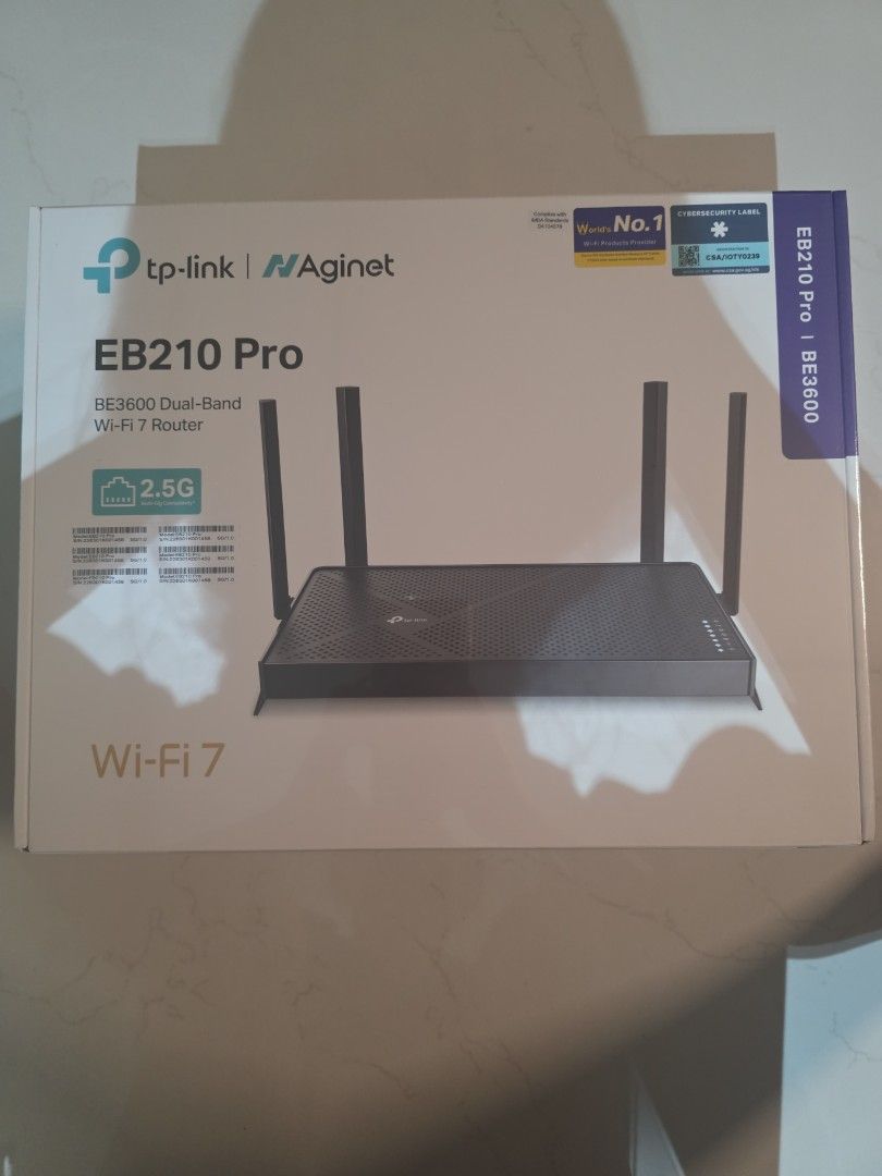TP-Link EB210 Pro BE3600 Wi-Fi 7 Router