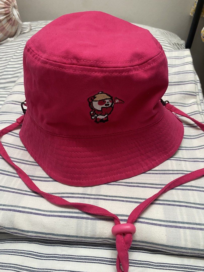 Two Way Women Bucket Hat (Hot Pink & Brown) (Category: Hats & Beanies) located in Kuala Lumpur. Submitted by analixious (Listing ID 1446822373, Image 2). Description: Comes with adjustable strap Two way design.