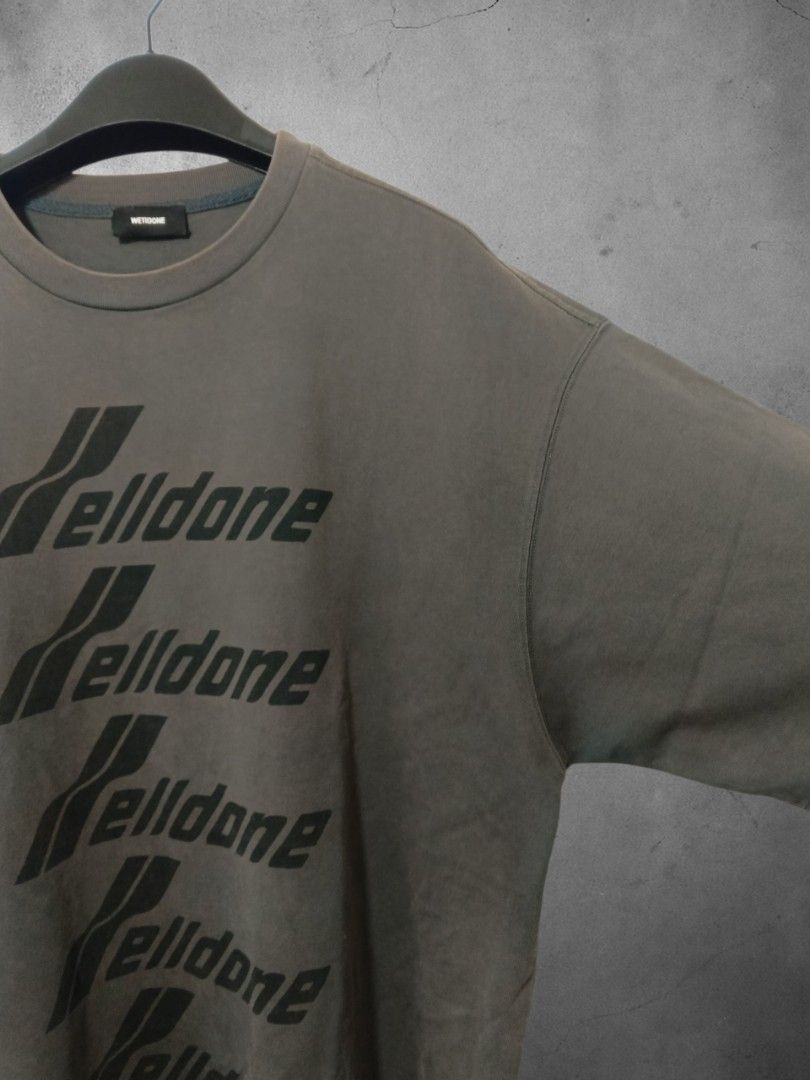 WELLDONE Graphic T-Shirt (Category: Tshirts & Polo Shirts ) located in Cebu City. Submitted by authenticgrids (Listing ID 1446876191, Image 3). Description: ❓STREET WEAR❓ 🔥 Well-done‼️ StreetWear Oversized Tee💯 📌Good Quality Fabric ✅ Comfortable fit ✨ Clean fabric Minimal neckline Fading 🔥Fashion Hype , Streetwear Style🔥 ✨ 📏 Size: M ✨BEST FIT:XXL MEN'S ASIA DIMES: 📏 Inches Length: 30 WIDTH: 25 💸 Price: DM US😊 📍 Carmen, Cebu 🚚 Shipping 